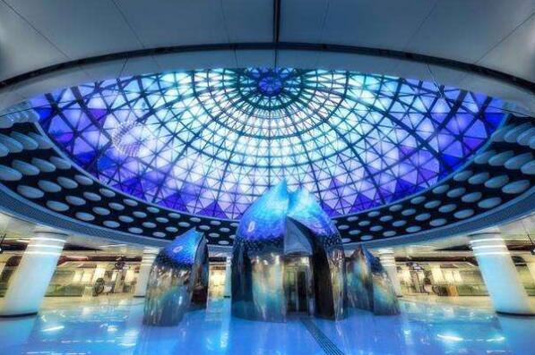 中國(guó)網(wǎng)紅地鐵站排名，國(guó)內(nèi)四大網(wǎng)紅地鐵站